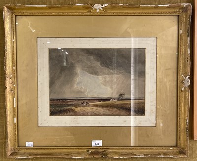 Lot 749 - Manner of David Cox 
Country landscape with...