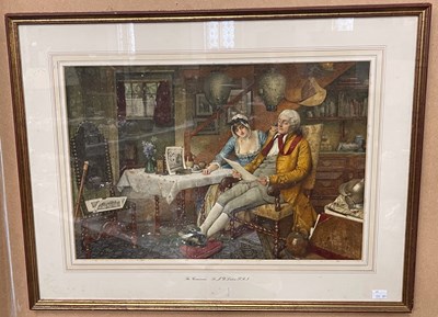 Lot 772 - Sir James Dromgole Linton (1840-1916) 
The...