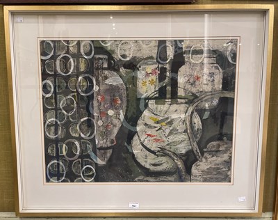 Lot 750 - Leonard Gray RSW (1925-2019) Abstract Still...