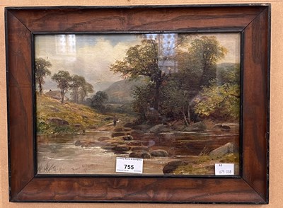 Lot 755 - Francis H (Late 19th Century British School) A...