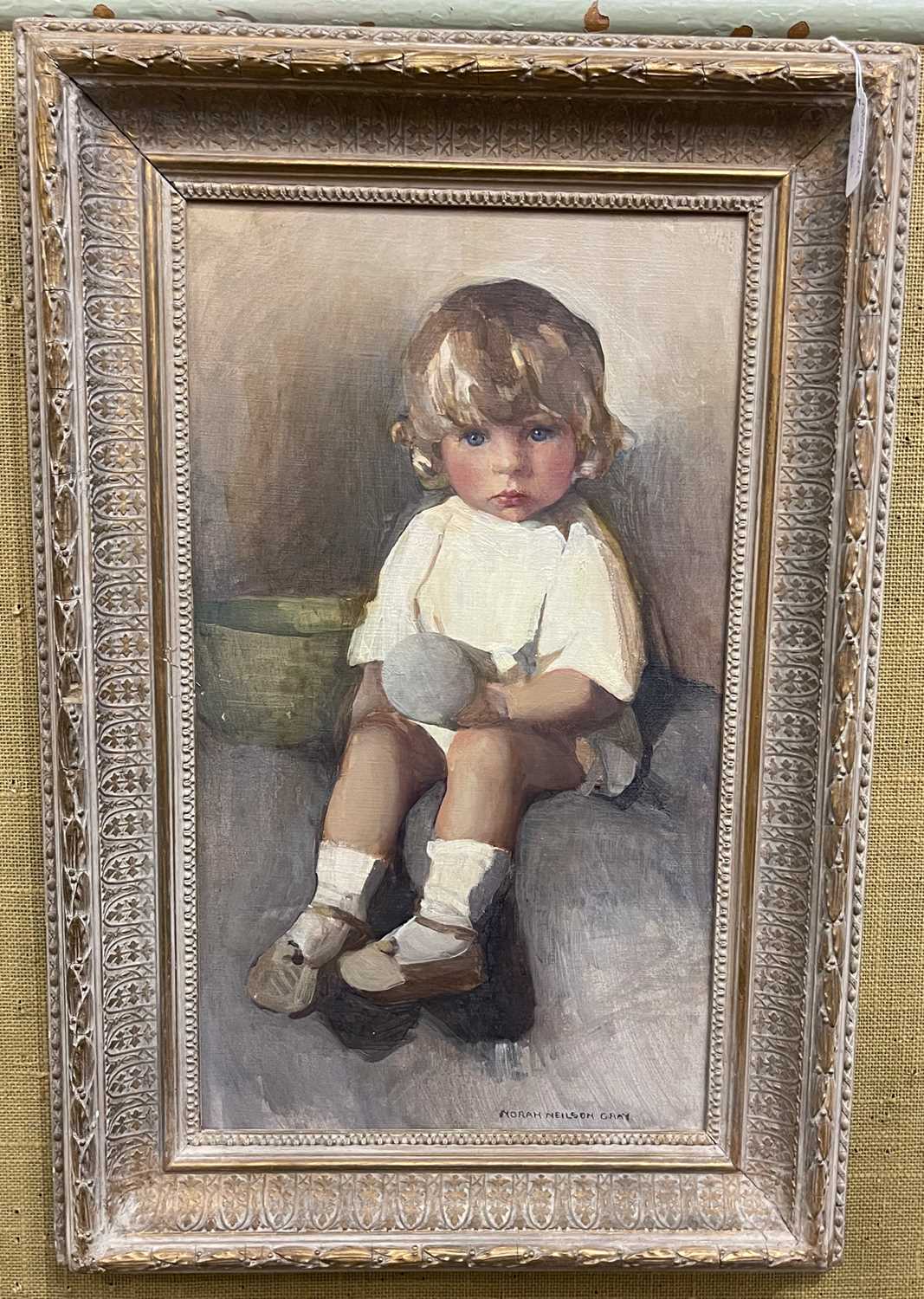 Lot 782 - Norah Neilson Gray RSW (1882-1931) The rubber...