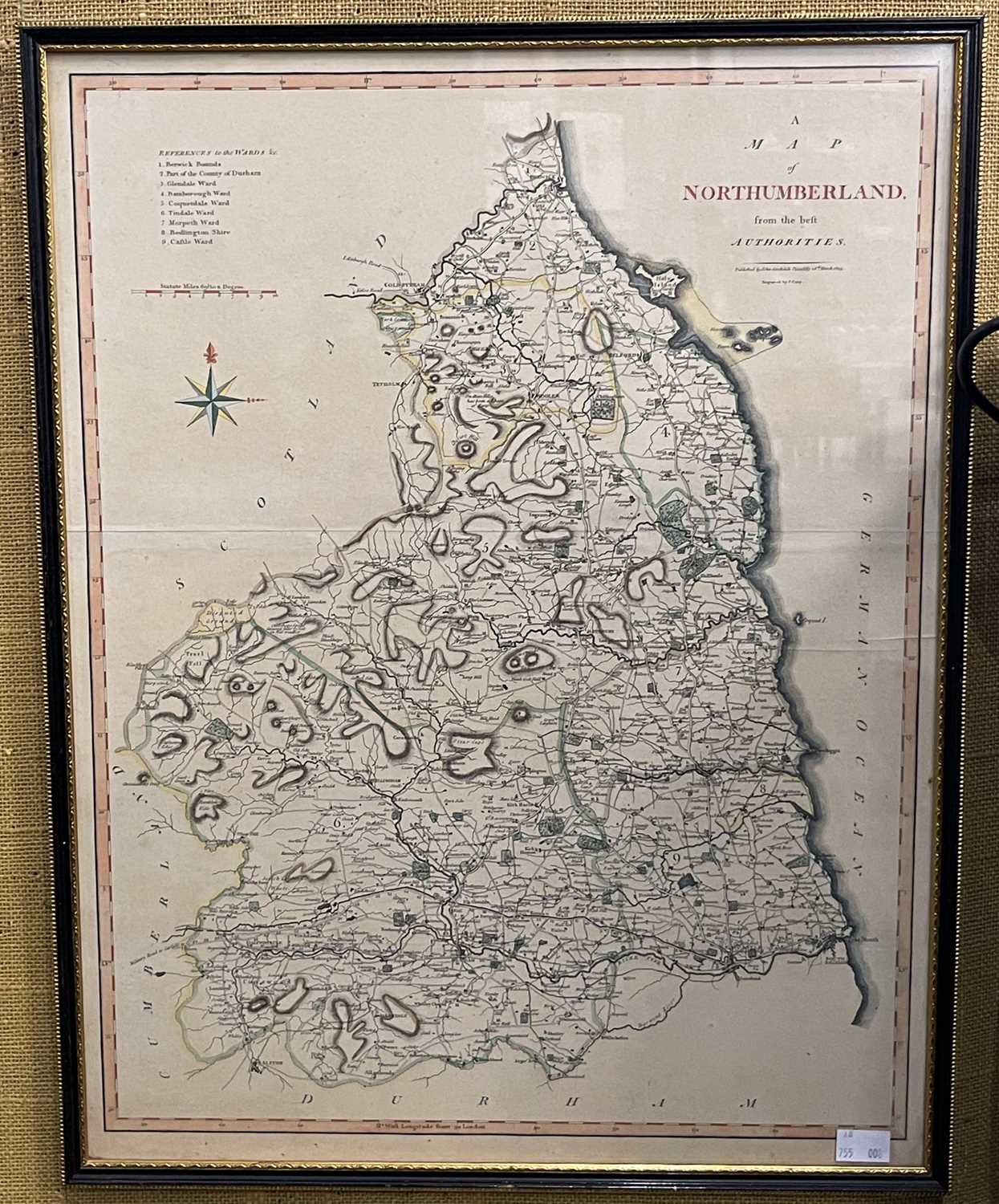 Lot 793 A Hand Coloured Map Of From 23862 0 Medium 