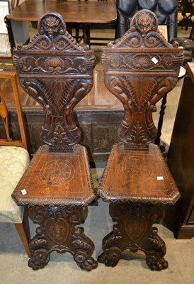 Lot 727 - A pair of 19th century Renaissance Revival...