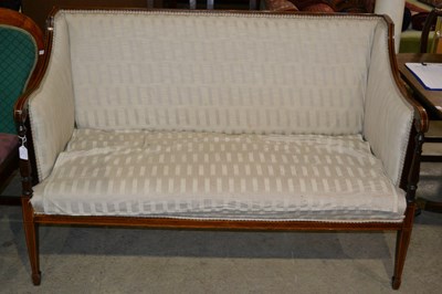 Lot 756 - An Edwardian Regency style mahogany two seater...