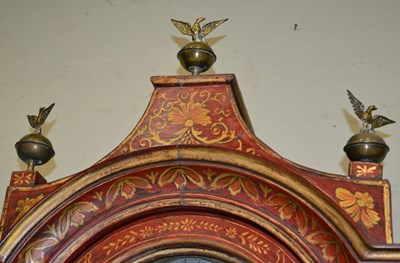 Lot 772 - A 17th century red lacquer chinoiserie...