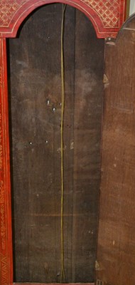 Lot 772 - A 17th century red lacquer chinoiserie...