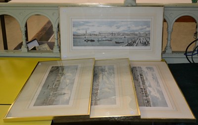 Lot 767 - After T.M Baynes, a set of four prints...