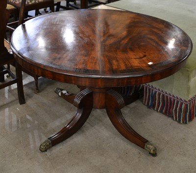 Lot 788 - A 19th century mahogany centre table, the...