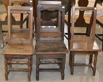 Lot 787 - A near set of five 18th century/ possibly...