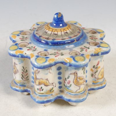 Lot 407 - A 19th century Italian Majolica Pottery...