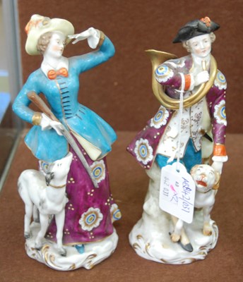 Lot 402 - A pair of late 19th/ early 20th century...