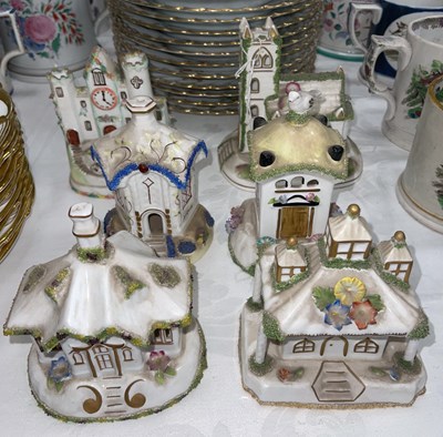 Lot 437 - A group of six Coalport fine bone China...