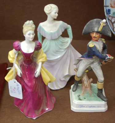 Lot 412 - A Royal Doulton bone China Loretta figurine,...