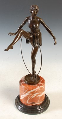 Lot 373 - After Dominique Alonzo, an Art Deco style...