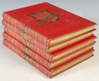 Lot 512 - A set of five Cassell's Old and New Edinburgh...