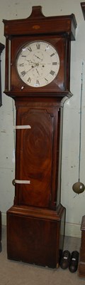 Lot 744 - A 19th century mahogany and boxwood lined...