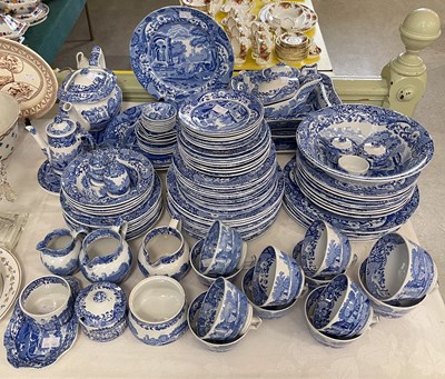 Lot 463 - A Copeland Spode dinner service in the blue...