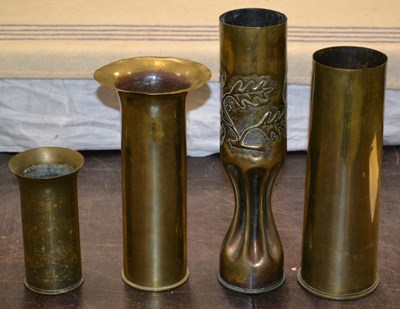 Lot 485 - Trench Art, an early 20th century artillery...