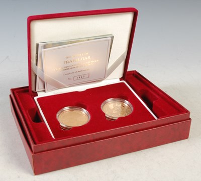 Lot 5 - Royal Mint, 2005 gold proof two coin...