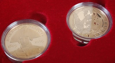 Lot 5 - Royal Mint, 2005 gold proof two coin...