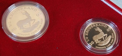 Lot 10 - South Africa Mint 2005 Krugerrand four coin...