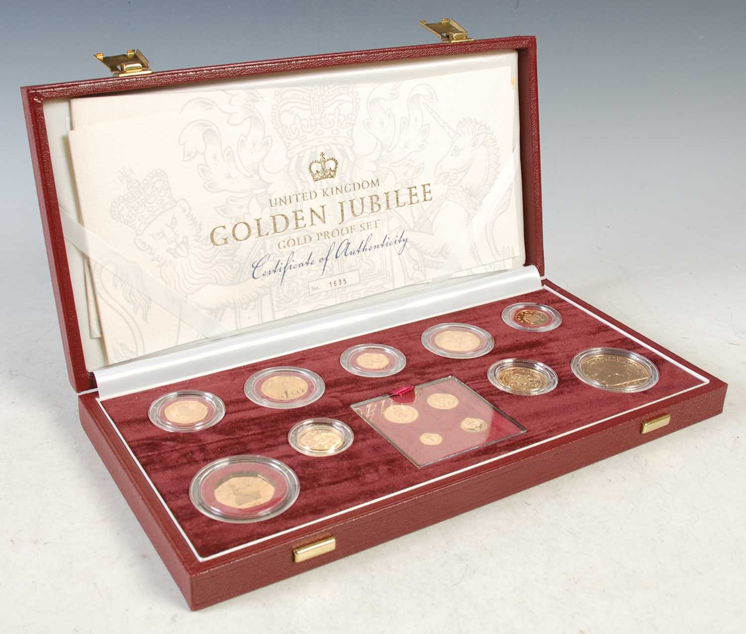 Lot 9 - Royal Mint, United Kingdom Golden Jubilee 2002...