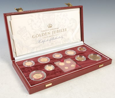 Lot 9 - Royal Mint, United Kingdom Golden Jubilee 2002...
