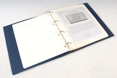 Lot 61 - A folder of twelve silver banknote collections,...