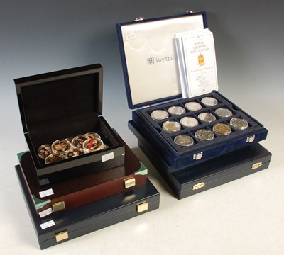 Lot 62 - A large collection of assorted silver and...