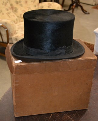 Lot 508 - A larger than normal 19th century black top...