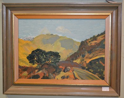 Lot 601 - Early/ mid-20th century Fauve landscape oil on...