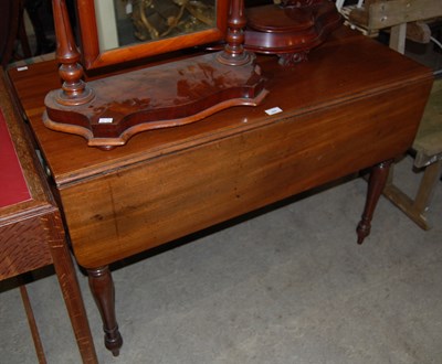 Lot 680 - A 19th century mahogany Pembroke table with...