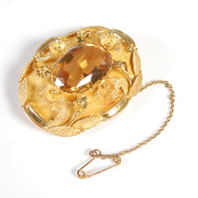 Lot 193 - A late 19th/ early 20th century yellow metal...