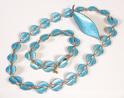 Lot 142 - A group of David Andersen Sterling silver and...