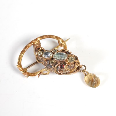 Lot 181 - A late 19th/ early 20th century yellow metal...