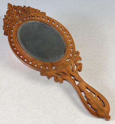 Lot 211 - An Italian Sorrento ware olivewood and...