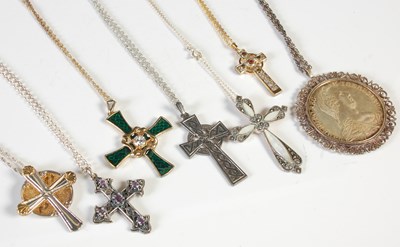 Lot 216 - A 1780 M. Theresia Thaler coin, later mounted...