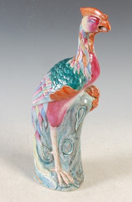 Lot 231 - A Chinese porcelain famille rose model of a...