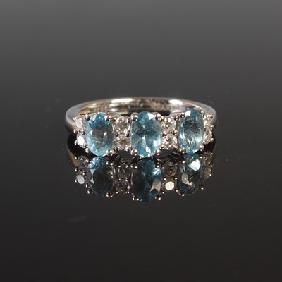 Lot 256 - Rhapsody, a platinum Santa Maria aquamarine...