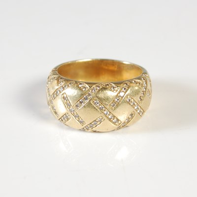 Lot 264 - Boodles, an 18ct gold and diamond dress ring,...
