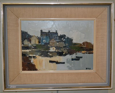 Lot 586 - Donald McIntyre (1923-2009) 
Beach Brittany...