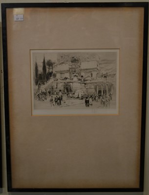 Lot 593 - William Walcot (1874-1943) 
Villa Quintillii...