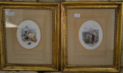 Lot 599 - After Myles Birket Foster (1825-1899) The ride...