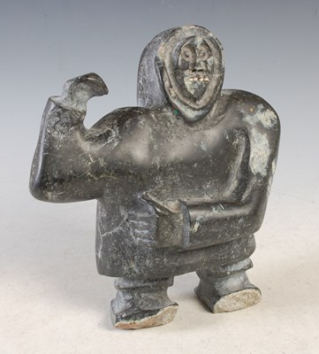 Lot 370 - A 'Canada Eskimo Art' carved stone sculpture...