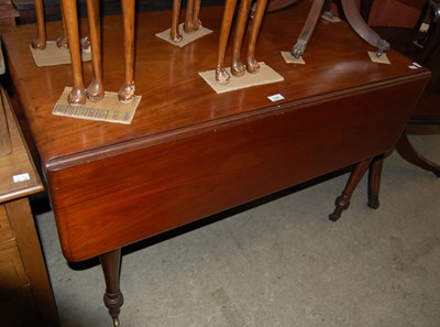 Lot 756 - A 19th century mahogany Pembroke table with...