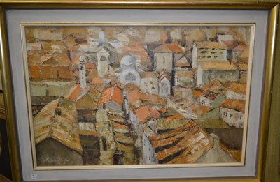 Lot 624 - Perpetua Pope (1916-2013) 
Roofs Dubrovnik...