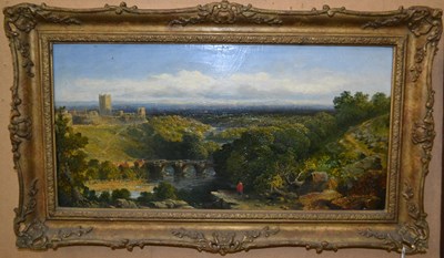 Lot 629 - 19th century European School 
Extensive river...