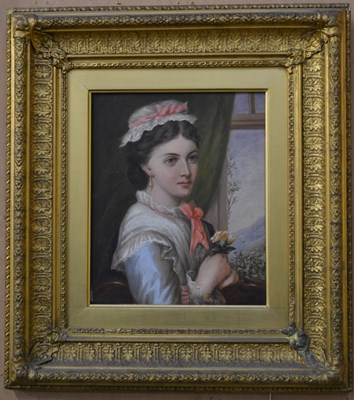 Lot 631 - J. J. Offord (19th century) Portrait of a...