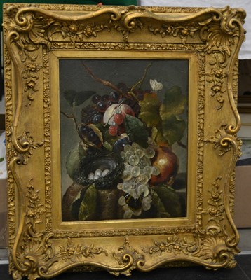 Lot 635 - A 19th century European School Still life with...