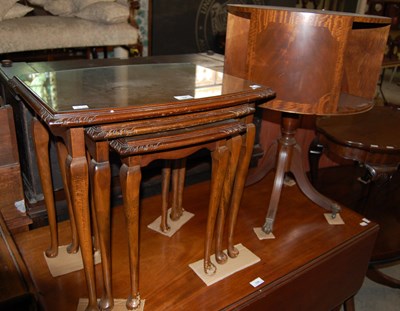 Lot 755 - A group of furniture to include regency style...